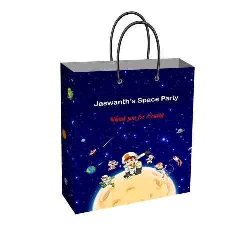Blast Off Space Party Bag – Medium Size, Eco-Friendly & Personalized